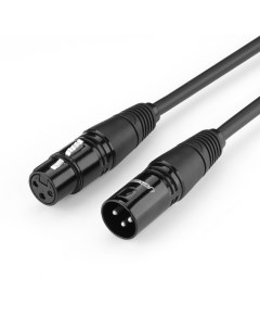 Кабель AV130 20710 Cannon Male to Female Microphone Extension Audio Cable 2 м Ugreen
