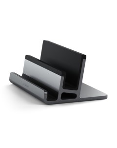 Настольная подставка Dual Vertical Laptop Stand для планшетов space grey Satechi
