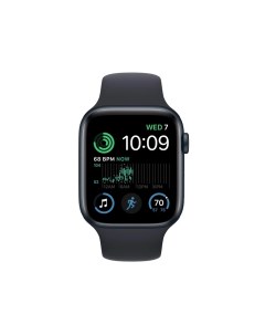 Часы Watch SE GPS 40mm Gen 2 Midnight Aluminium Case Midnight Sport Band MNJT3 Apple