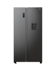 Холодильник NRR9185EABXLWD черный Gorenje