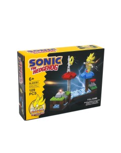 Конструктор детский Sonic The Hedgehog Супер Соник 109 деталей TM12867 Renzaima