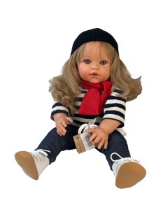 Кукла Сьюзи озвученная в тельняшке и джинсах 47 см арт 47024 Lamagik