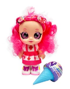 Кукла Сластена с аксессуарами сюрпризом розовая 25 см Nobrand