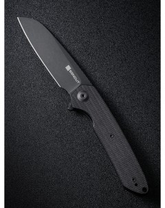 Нож складной Kyril 9Cr18MoV Steel Black Stonewashed Handle Sencut