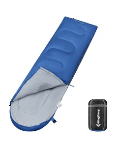 Спальный мешок Oasis 250S синий левый Kingcamp