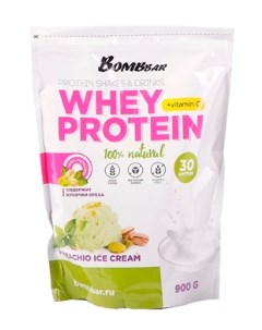 Whey Protein 900g Малиновое печенье Bombbar