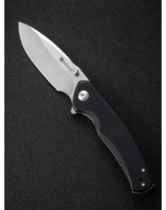 Нож складной охотничий туристический Slashkin D2 Steel Satin Finished G10 Black Sencut