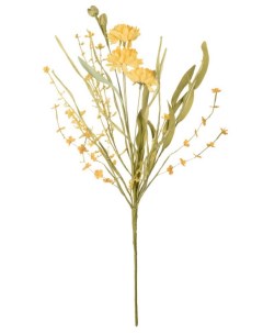 Искусственный цветок Одуванчик полевой желтый 55 см Вещицы