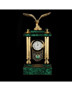 Часы из натурального камня Георгий Победоносец Златоуст Russia the great