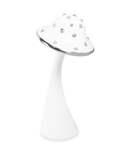 Статуэтка Гриб Дело в шляпе 19 19 38 см белый Art ceramic