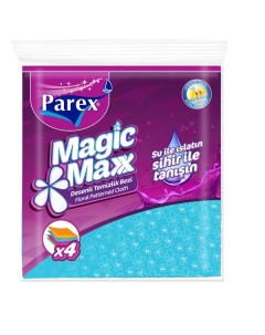 Салфетки для влажной уборки Magic Max Cleaning 4 шт Parex