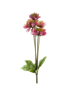 Цветок искусственный на ножке Циния розовая 48 см 9180030 Gloria garden