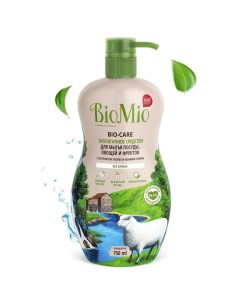 Средство для мытья посуды Bio care без запаха 750 мл Biomio