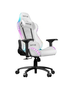 Игровое кресло Gaming Chair 01 RGB SE White With RGB remote control Kfa2