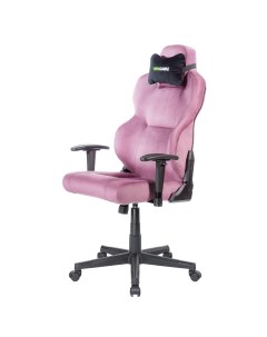Компьютерное кресло с регулируемой спинкой UNIT UPGRADE из велюра пурпурный Vmmgame