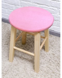 Подушка на стул на сидушку 160 34х34 см розовый 1 шт Luxalto