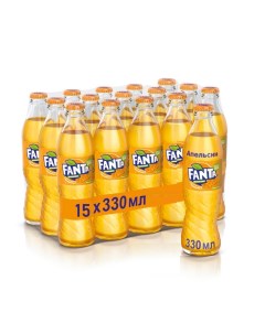 Газированный напиток GE апельсин 0 33 л х 15 шт Fanta