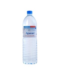 Вода питьевая негазированная 1 5 л Апаран