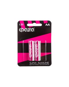 Алкалиновая батарейка LR 6 Super Alkaline BL 2 2858443 Фаza