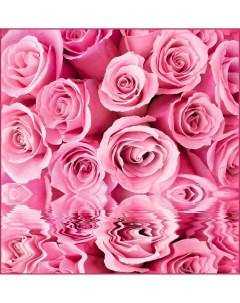 Фотообои бумажные Розовые розы 196 201 Восторг