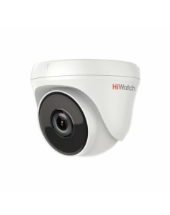 IP видеокамера HiWatch DS T233 6 6мм HD TVI цветная корп белый Hikvision