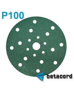 Абразивный круг P100 Malahit D150 мм 21 отверстие 100 шт Betacord