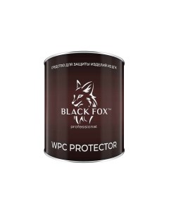 Масло WPC Protector для террасной доски ДПК 2 5л коричневое BF25B Black fox