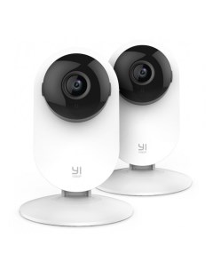 Комплект IP камер видеонаблюдения Yi 1080p Home Camera Family Pack 2 in 1 Xiaomi