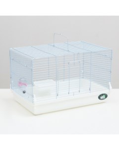 Клетка для грызунов 47 х 30 х 30 см белая Пижон