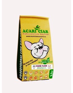 Сухой корм для собак POWER FLOCK Duck Holistic средние гранулы 2 5 кг Acari ciar