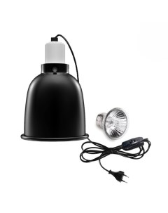 Светильник для террариума LST145 25 ультрафиолетовый греющий черный 25 Вт Mobicent