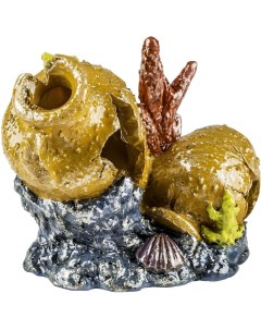 Декорация для аквариума Разбитая ваза пластик Glofish