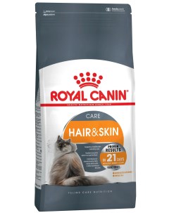 Сухой корм для кошек Hair Skin Care 0 4 г Royal canin