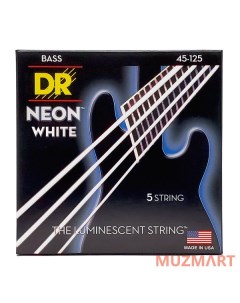 NWB5 45 HI DEF NEON Струны для 5 струнной бас гитары Dr