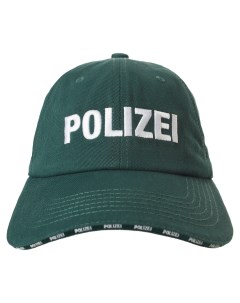 Кепка с вышивкой Polizei Vetements