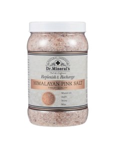 Гималайская розовая соль Himalayan Pink Salt мелкий помол 3000 Dr.mineral’s