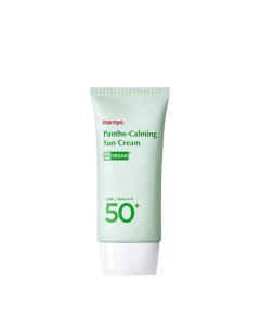 Успокаивающий солнцезащитный крем для лица SPF50 PA Panthe Calming Sun Cream 50 мл Ma:nyo