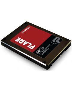Накопитель SSD 2 5 PFL60GS25SSDR FLARE 60GB SATA 6Gb s MLC 555 535MB s 70K 65K IOPS MTBF 2M 7mm Patriot memory