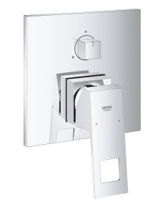 Смеситель для душа Eurocube 24094000 с переключателем на 3 положения хром Grohe