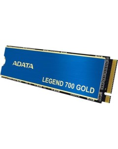 Твердотельный накопитель SSD M 2 512 Gb A Data Legend 700 Gold Read 2000Mb s Write 1600Mb s 3D NAND  Adata