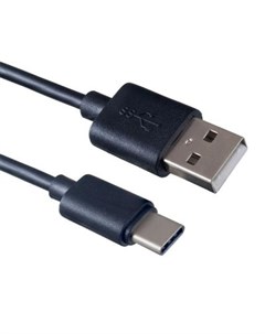 Кабель USB 2 0 Type C 2м U4702 круглый черный Perfeo
