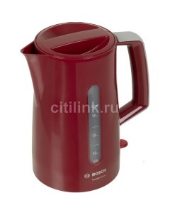 Чайник электрический TWK3A014 2400Вт красный Bosch
