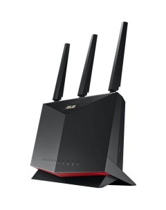 Wi Fi роутер RT AX86U AX5700 черный Asus