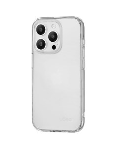 Чехол для Apple iPhone 15 Pro Real Case прозрачный Ubear