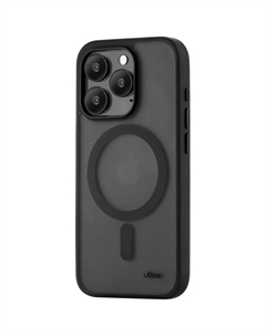 Чехол для Apple iPhone 15 Pro uBear Cloud Mag Case Magsafe черный Ubear