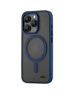 Чехол для Apple iPhone 15 Pro uBear Cloud Mag Case Magsafe синий Ubear