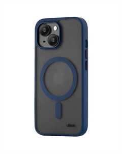 Чехол для Apple iPhone 15 uBear Cloud Mag Case Magsafe синий Ubear