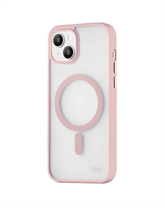 Чехол для Apple iPhone 15 Plus uBear Cloud Mag Case Magsafe розовый Ubear