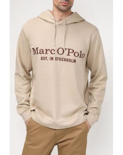 Хлопковое худи с логотипом бренда Marc o'polo