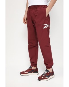 Спортивные брюки на эластичном поясе с логотипом бренда Reebok